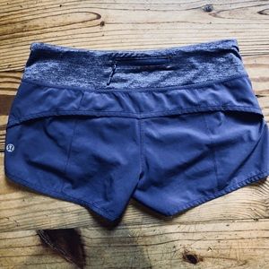 Lululemon Speed Shorts size 4